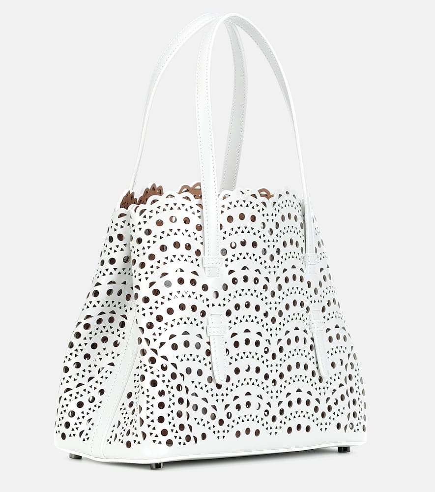 Alaia Le Mina 25 Vienne Wave leather tote bag