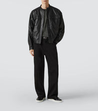 Lanvin Suede and leather cap-toe sneakers