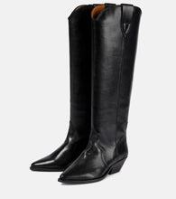 Isabel Marant Denvee leather knee-high boots