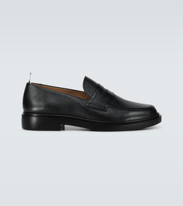Thom Browne Grained leather penny loafers