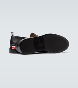 Thom Browne Grained leather penny loafers