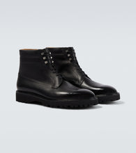 John Lobb Alder leather lace-up boots