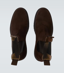 Gianvito Rossi Harry suede Chelsea boots