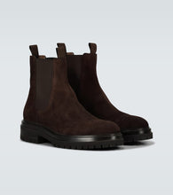 Gianvito Rossi Harry suede Chelsea boots
