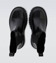 Balenciaga Tractor leather boots