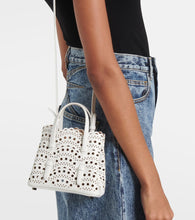 Alaia Le Mina 16 Vienne Wave leather tote bag