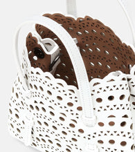 Alaia Le Mina 16 Vienne Wave leather tote bag