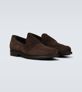 Tod's Suede penny loafers