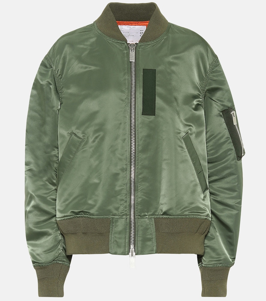 Sacai Nylon bomber jacket - Sacai尼龙飞行员夹克