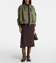 Sacai Nylon bomber jacket