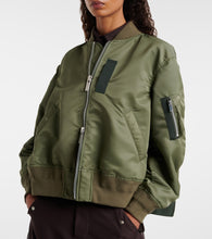 Sacai Nylon bomber jacket