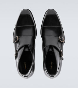 Tom Ford Sutherland double monk strap shoes
