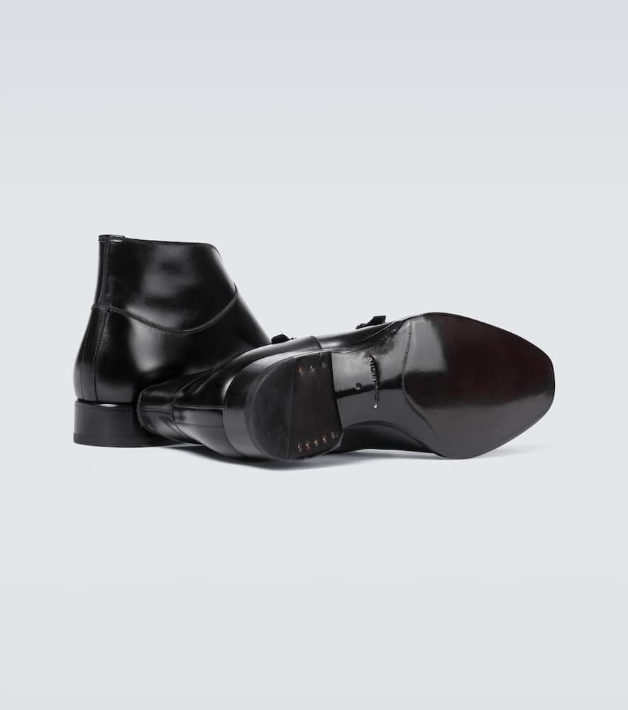 Tom Ford Sutherland double monk strap shoes