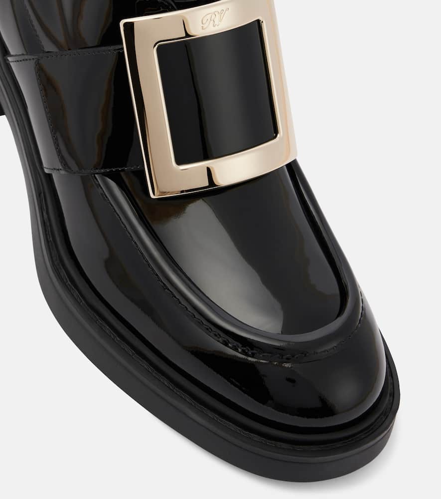 Roger Vivier Viv' Rangers patent leather loafers