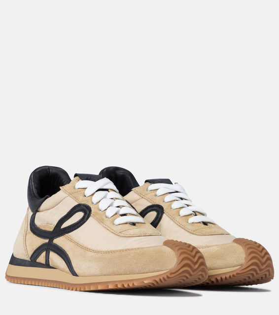 Loewe Flow Runner suede sneakers