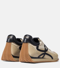 Loewe Flow Runner suede sneakers