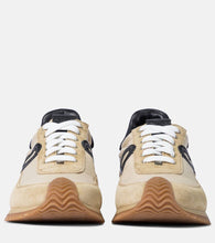 Loewe Flow Runner suede sneakers