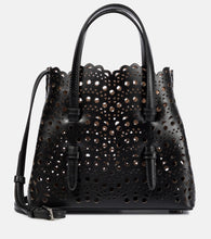 Alaia Le Mina 20 Vienne Wave leather tote bag - Alaia Le Mina 20 Vienne Wave 皮革手提包