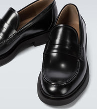 Gianvito Rossi Harris leather loafers