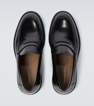 Gianvito Rossi Harris leather loafers