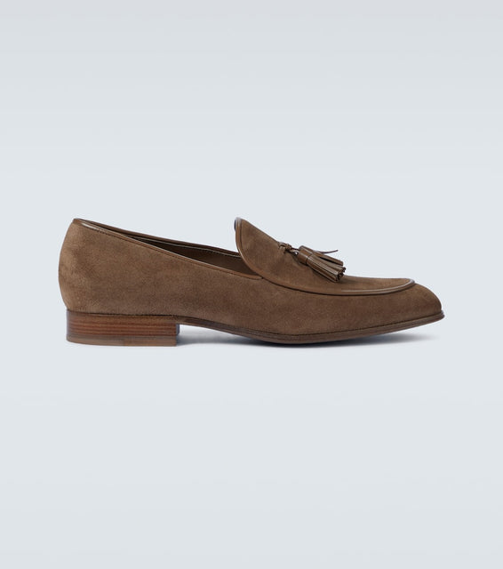 Gianvito Rossi Julio suede loafers