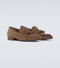 Gianvito Rossi Julio suede loafers