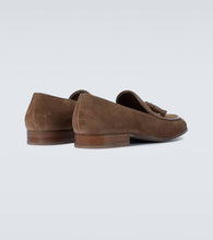 Gianvito Rossi Julio suede loafers