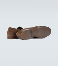 Gianvito Rossi Julio suede loafers