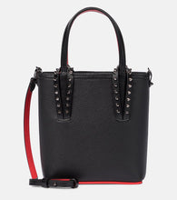 Christian Louboutin Cabata Mini leather tote. Shop Christian Louboutin Top-Handle Bags for women now.