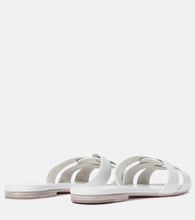 Saint Laurent Tribute leather sandals