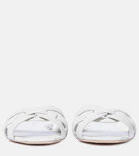 Saint Laurent Tribute leather sandals