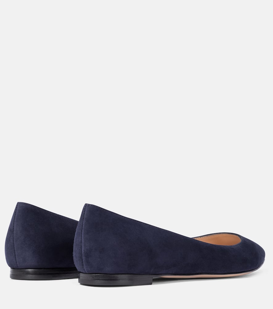 Gianvito Rossi Gianvito suede ballet flats