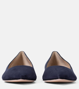Gianvito Rossi Gianvito suede ballet flats