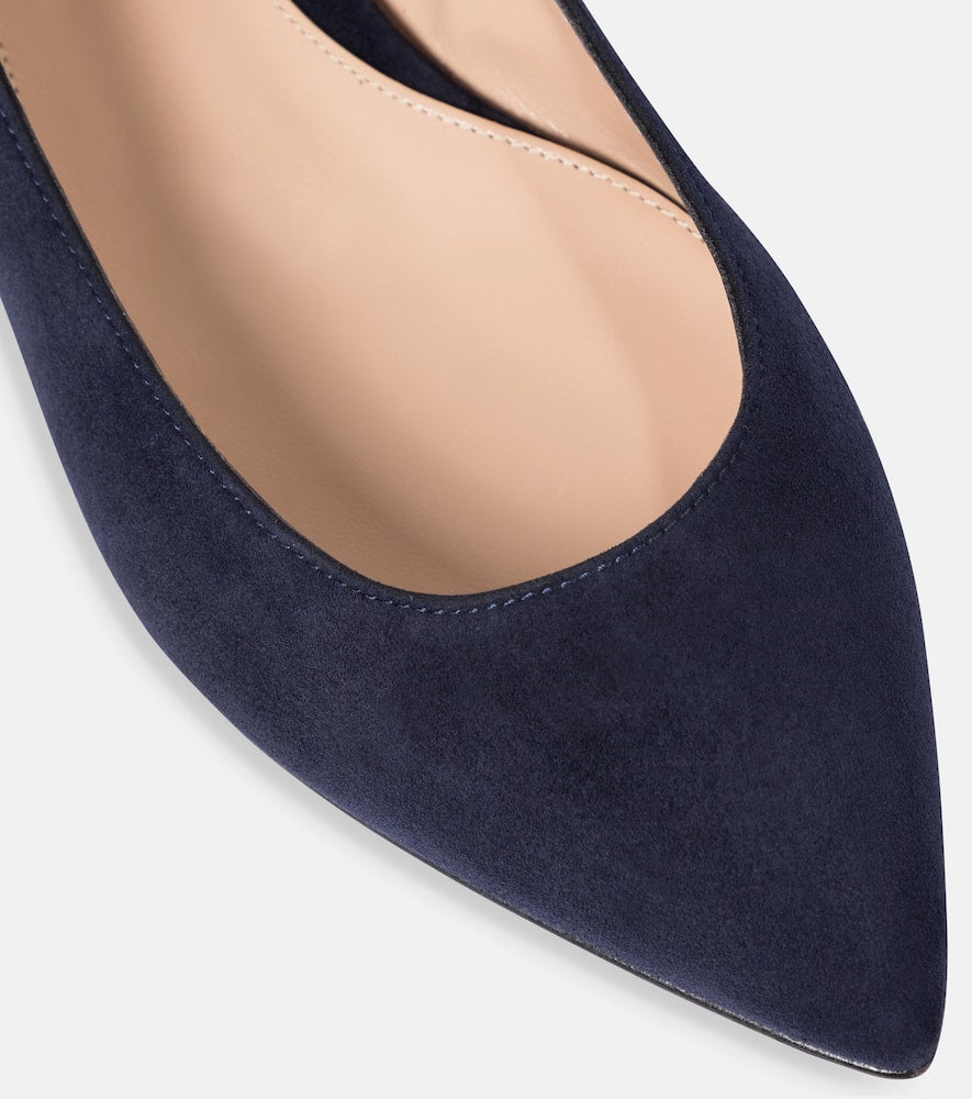 Gianvito Rossi Gianvito suede ballet flats