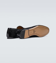 Gucci Jordaan GG velvet loafers