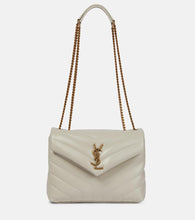 Saint Laurent Loulou Small leather shoulder bag. Shop Saint Laurent Shoulder Bags for women now.