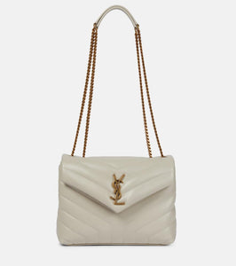Saint Laurent Loulou Small leather shoulder bag. Shop Saint Laurent Shoulder Bags for women now.