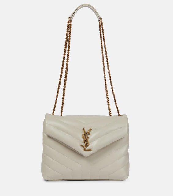 Saint Laurent Loulou Small leather shoulder bag. Shop Saint Laurent Shoulder Bags for women now.