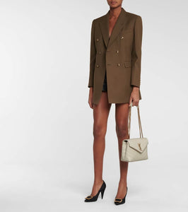 Saint Laurent Loulou Small leather shoulder bag