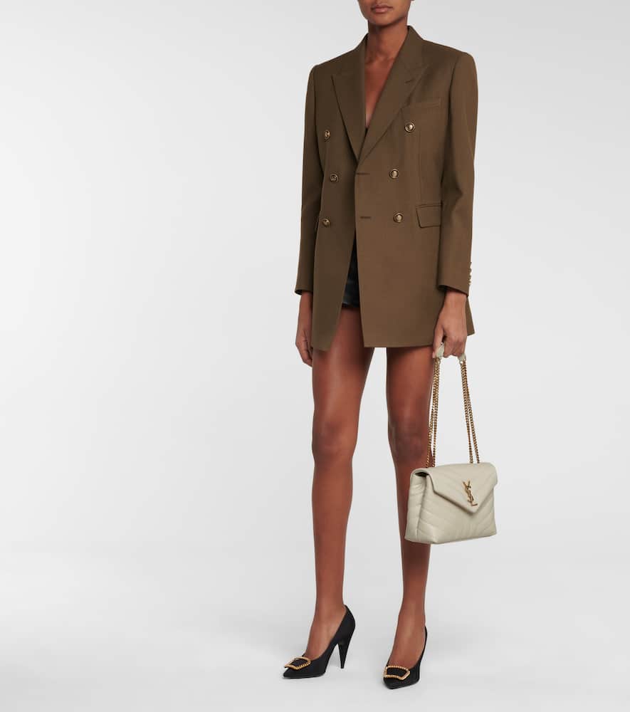 Saint Laurent Loulou Small leather shoulder bag