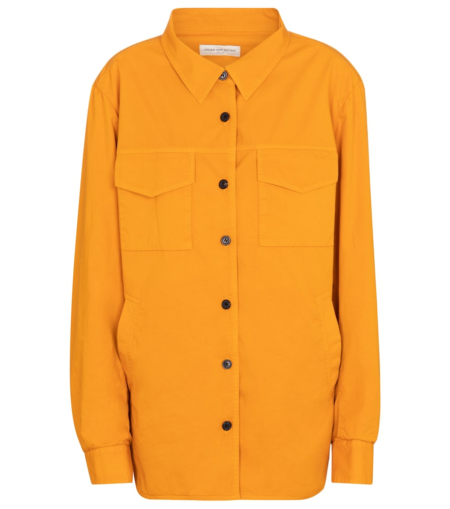 Dries Van Noten Cotton shirt jacket - Dries Van Noten 棉质衬衫夹克
