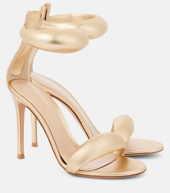 Gianvito Rossi Bijoux 105 leather sandals