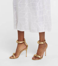 Gianvito Rossi Bijoux 105 leather sandals