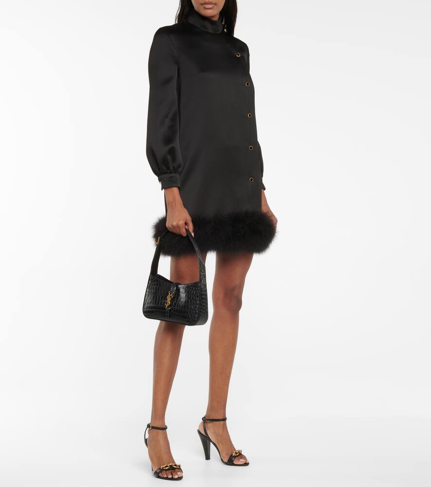 Saint Laurent Le 5 √É¬† 7 leather shoulder bag