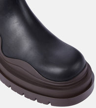 Bottega Veneta Tire leather ankle boots