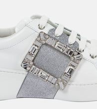 Roger Vivier Viv' Skate leather sneakers