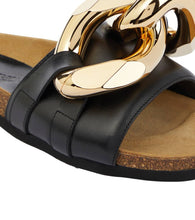 JW Anderson Embellished leather slides