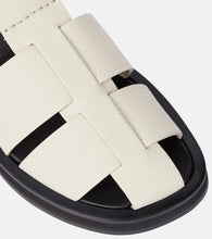 The Row Fisherman leather sandals