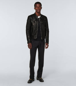 Tom Ford leather York Chain loafers