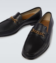 Tom Ford leather York Chain loafers